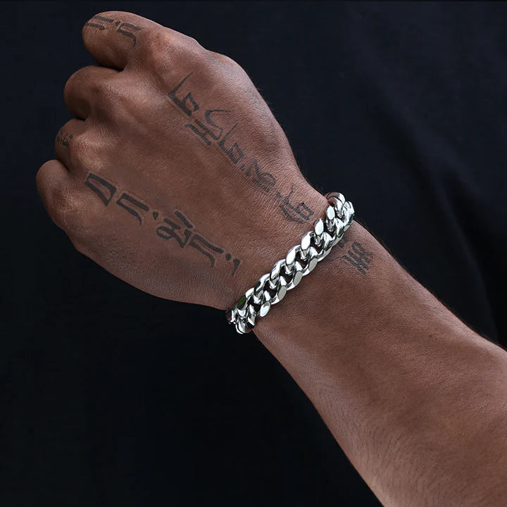 12MM 14K Gold Plated Miami Cuban Link Bracelet