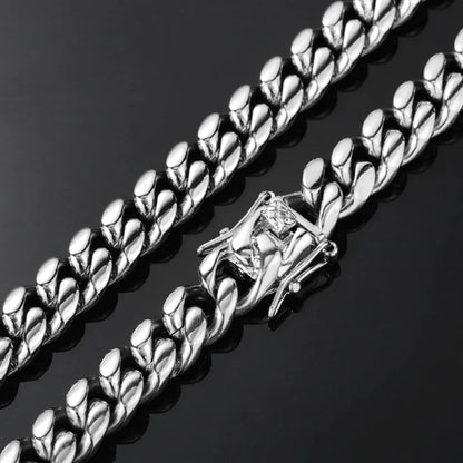 12MM 14K Gold Plated Miami Cuban Link Bracelet