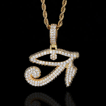 18K/White Gold The Eye of Horus Pendants