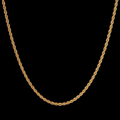 4mm 14k Gold Rope Chain Tripodjewelry