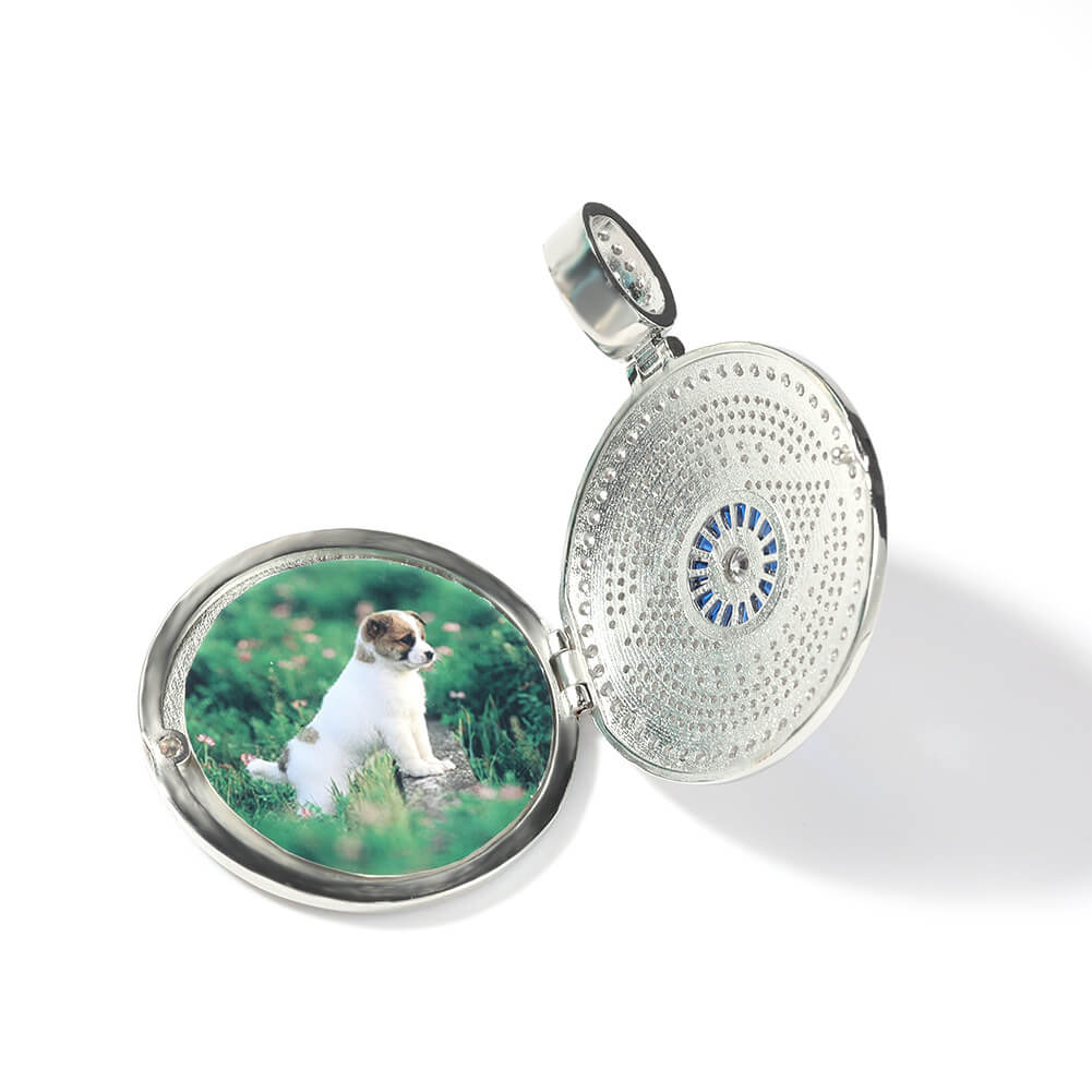 Custom God Eye Photo Pendant