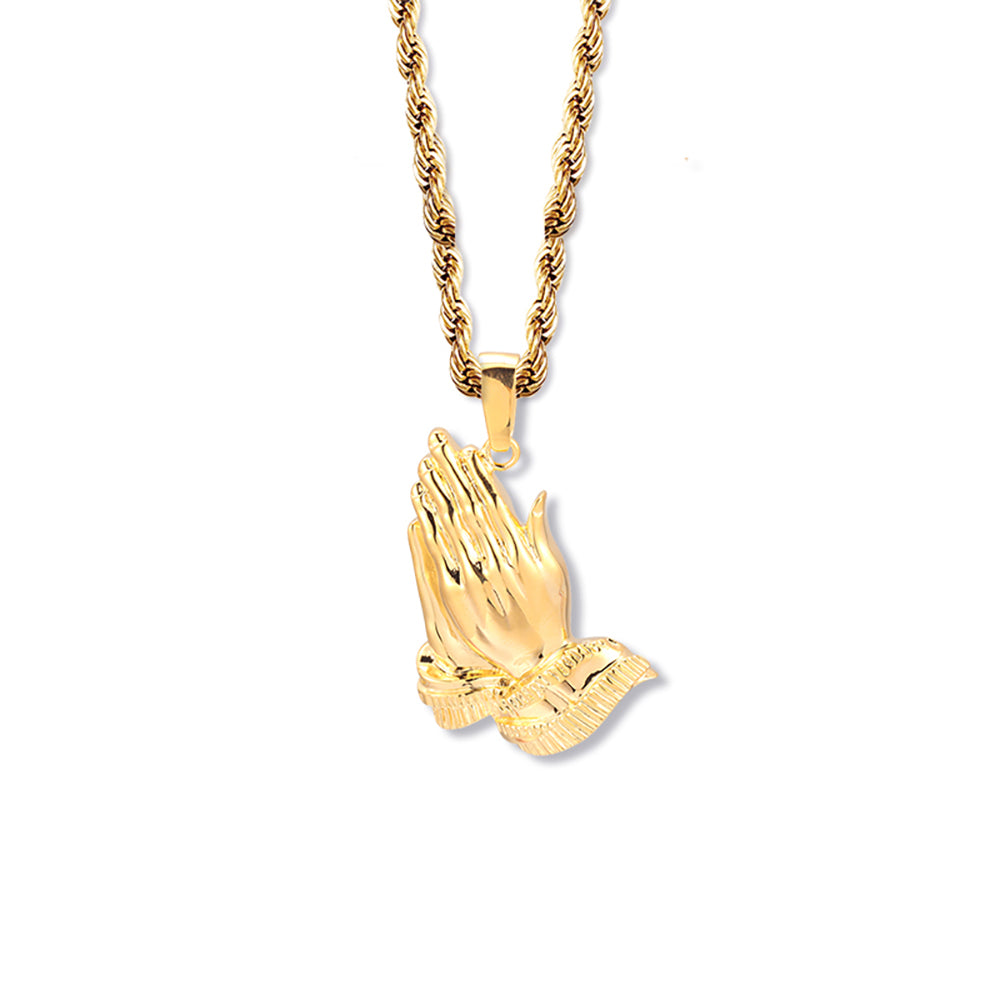 18K Gold Bergamot Pendant