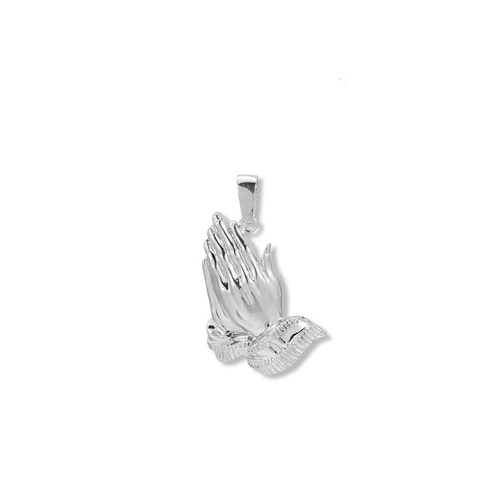 White Gold Bergamot Pendant Tripodjewelry