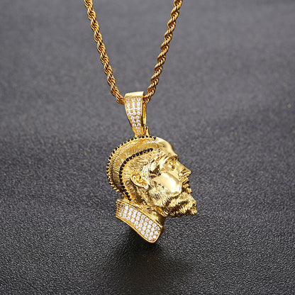 Nipsey Hussle Avatar Profile Pendant Hip Hop Jewelry