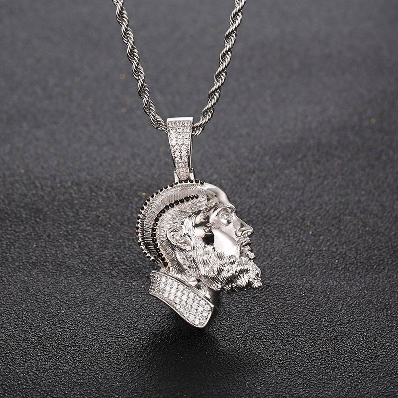 Nipsey Hussle Avatar Profile Pendant Hip Hop Jewelry