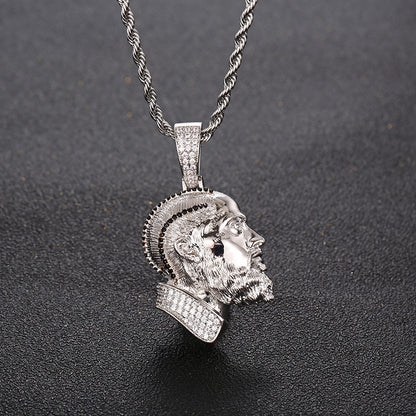 Nipsey Hussle Avatar Profile Pendant Hip Hop Jewelry