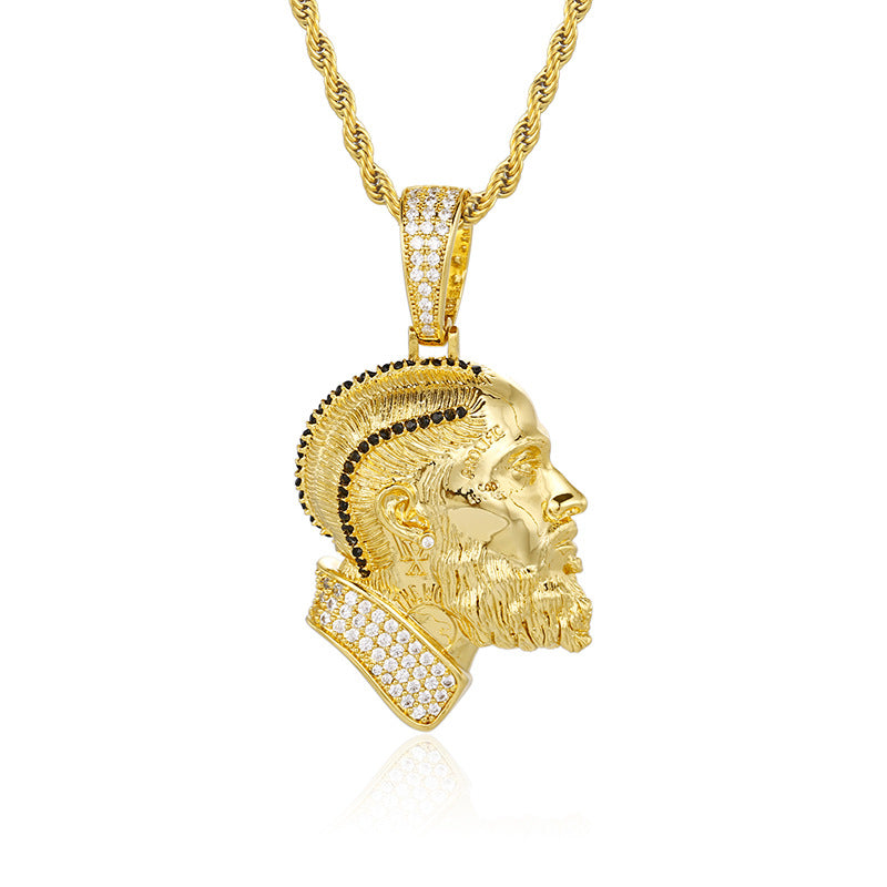 Nipsey Hussle Avatar Profile Pendant Hip Hop Jewelry