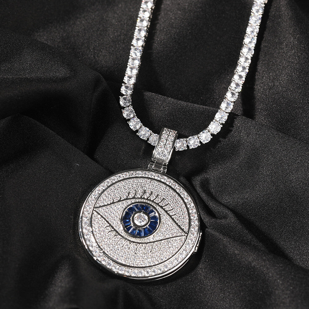 Custom God Eye Photo Pendant