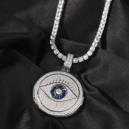 Custom God Eye Photo Pendant
