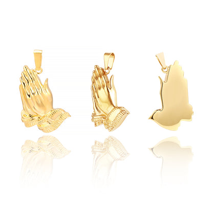 18K Gold Bergamot Pendant