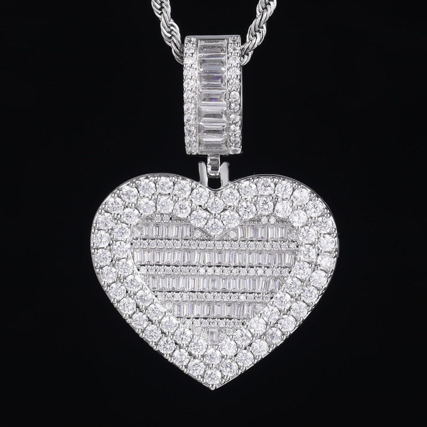 Picture Custom Pendant - Heart-Shaped